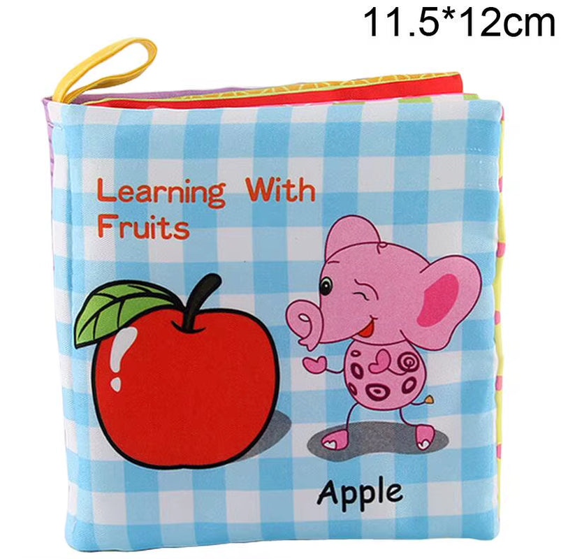 Baby Toys Soft Cloth Books Baby Intelligence Development Infant Educational Stroller Rattle Toys Baby Toys 20% off DS19