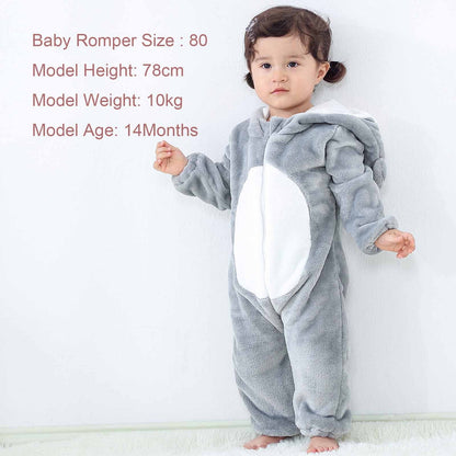 Baby Pajamas Autumn Winter Infant Toddler Kids Unisex Child Pajama Plush Onesize One-Piece Sloth Animal Costume on Clearance