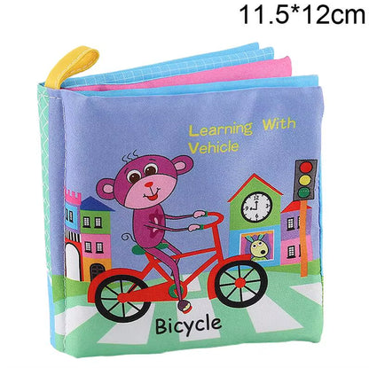 Baby Toys Soft Cloth Books Baby Intelligence Development Infant Educational Stroller Rattle Toys Baby Toys 20% off DS19