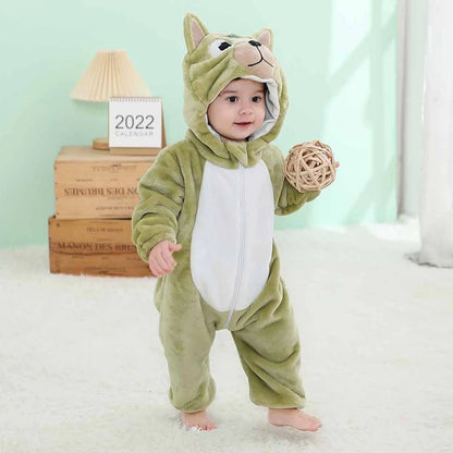 Baby Pajamas Autumn Winter Infant Toddler Kids Unisex Child Pajama Plush Onesize One-Piece Sloth Animal Costume on Clearance